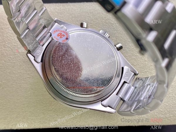 Vintage Rolex Daytona Paul Newman Swiss A7750 Replica Watch Stainless Steel Cream Dial
