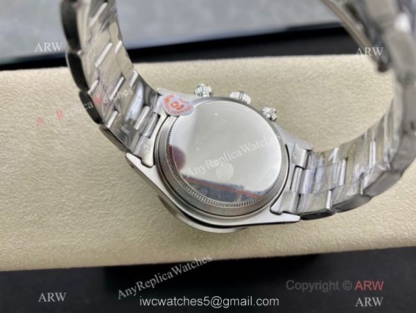 Swiss Grade One Vintage Rolex Paul Newman Daytona A7750 Stainless Steel Silver Dial Watch