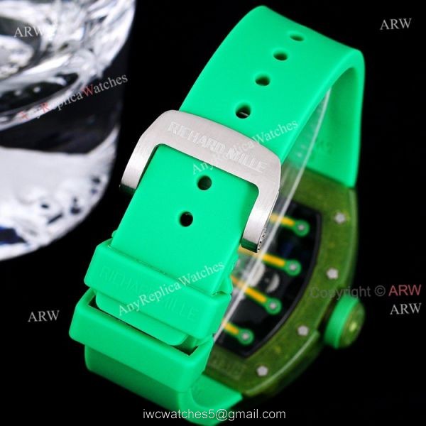 Green Richard Mille RM 59-01 Yohan Blake Tourbillon Watch Replica