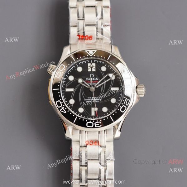 Swiss Quality Omega Seamaster James Bond Limited Edition 300m Watch 8215 Two Tone Case