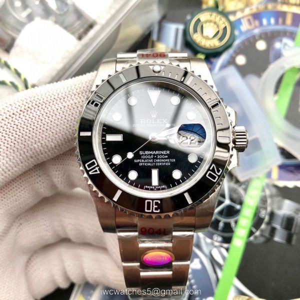 Rolex Submariner Black Dial 40MM Supper Luminous 8215 Watch