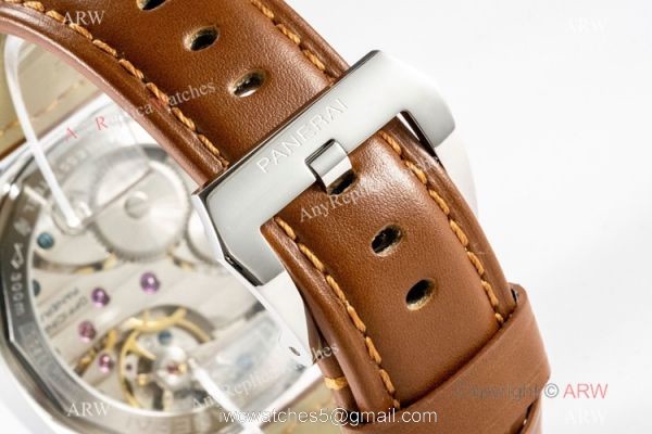 HW Factory Panerai Luminor Marina PAM111 Limited Edition Watch Black Dial 44mm