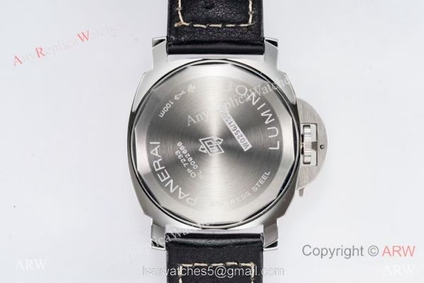 HW Factory Panerai PAM1084 Luminor Base Logo Watch Black Dial Stainless Steel