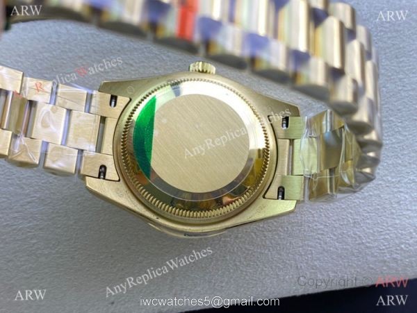 Swiss Replica Rolex Datejust 31mm Diamond watch Yellow Gold Presidential