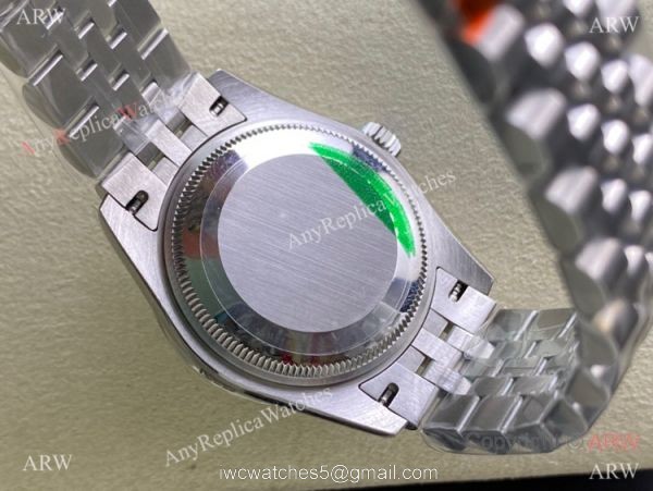 Swiss Copy Rolex Datejust 31mm Diamond Bezel watch with Jubilee Band