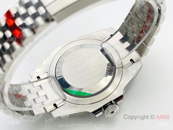 AR Factory V2 Swiss 3186 Rolex GMT-Master II Batman Jubilee Watch AAA Replica