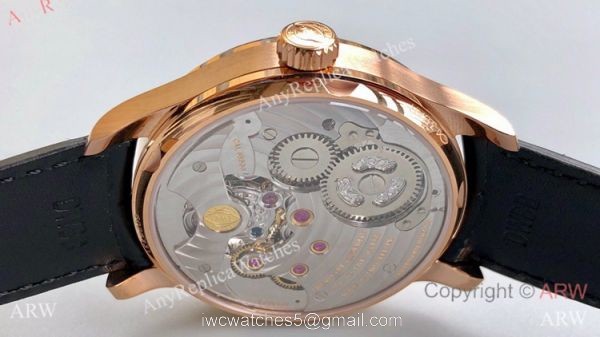 Swiss Grade 1 IWC Portugieser Tourbillon Edition Copy Watch IWC Grand Complications Rose Gold 42mm
