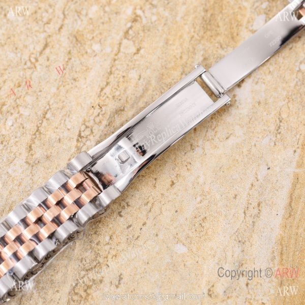 Replica ROLEX Datejust 2-tone White Ladies 31 MM Jubliee Watch