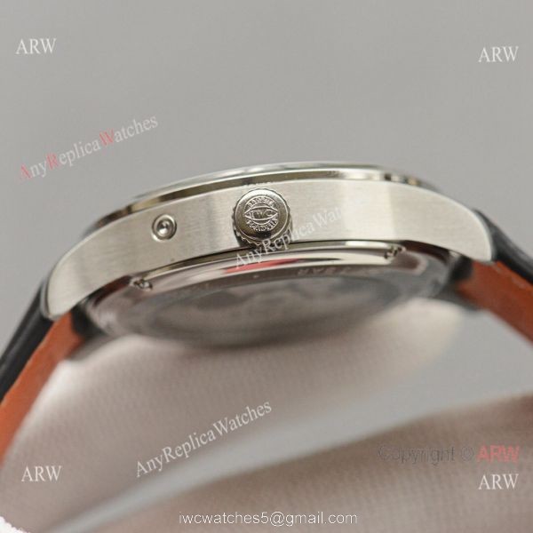 Top Replica IWC Portuguese White Face Moonphase Stainless Steel Case Watch