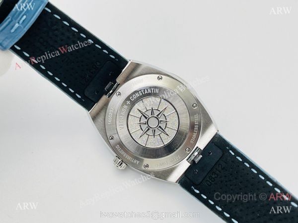 Swiss Grade 1 Vacheron Constantin Overseas Blue Diamond Watch Swiss Quartz 33mm