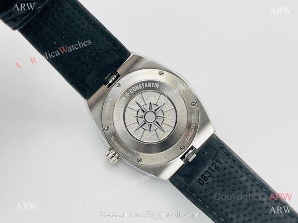 Swiss Grade 1 Vacheron Constantin Overseas Black Diamond Watch Swiss Quartz Movement