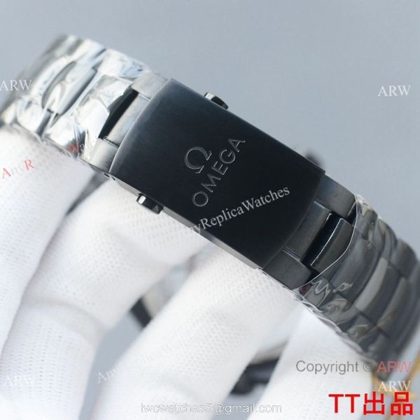 Swiss Quality Omega Seamaster Planet Ocean Black Venom Watch Citizen 8215 Movement