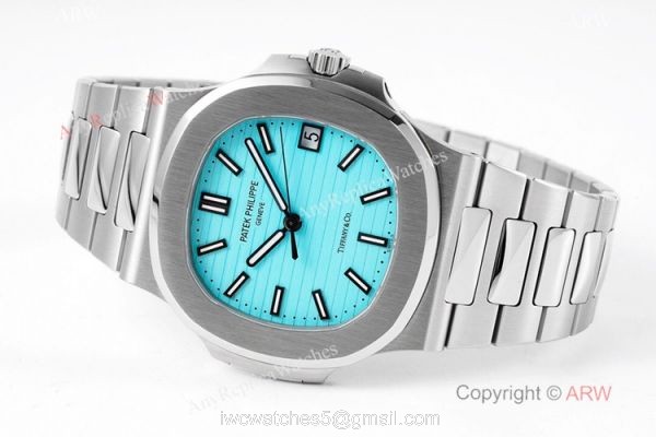 PPF Factory Swiss Patek Philippe Nautilus Tiff any 170th anniversary limited edition Watch 40mm