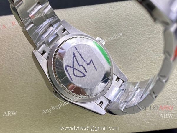 Swiss Rolex Datejust 36mm 2836 Movement Black Dial Oyster Band