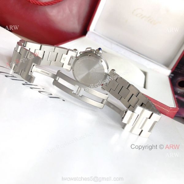 2022 New Copy Cartier Pasha Middle East Limited Edition Stainless Steel Olive Green Dial Watch
