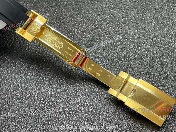 Noob Factory Super Clone 4130 Rolex Daytona Champagne Dial Oysterflex Strap watch 40mm