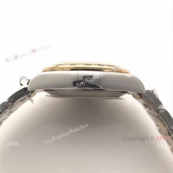JF Swiss Grade Replica Rolex Daytona Valjoux 7750 Watch Two Tone and Black