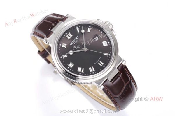 Swiss Replica Breguet Marine 5517 Grey Dial Breguet Marine Watch