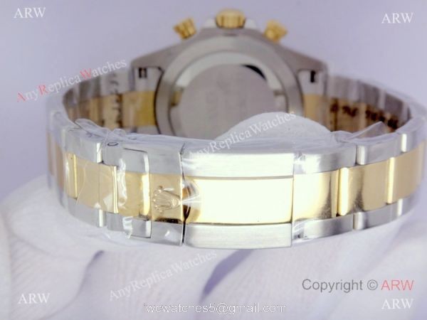 High Quality Daytona 2-Tone White Face Diamond Watch High Quality Daytona 2-Tone White Face Diamond Watch