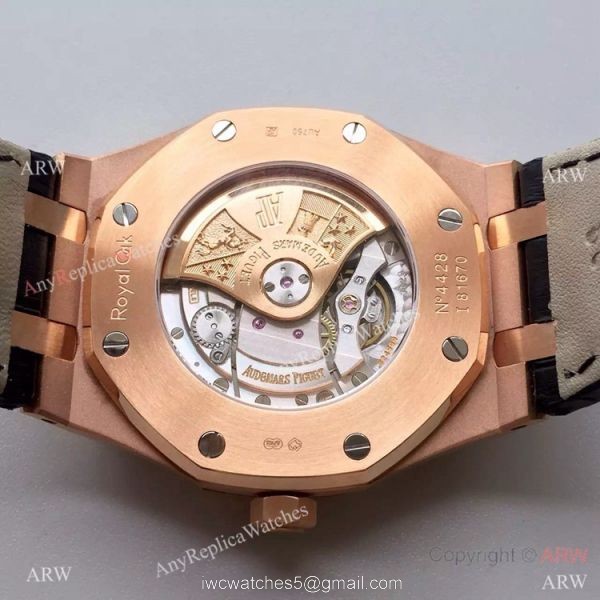 1:1 JF Factory Watch Royal Oak Audemars Piguet Replica Rose Gold Watch 1:1 JF Factory Watch Royal Oak Audemars Piguet Replica Rose Gold Watch