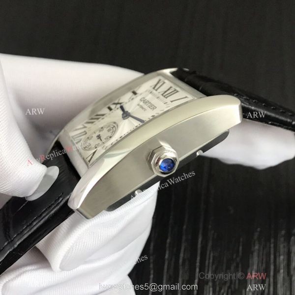 Swiss Grade Replica Cartier Tank Stainless Steel Watch 34mm Swiss Grade Replica Cartier Tank Stainless Steel Watch 34mm