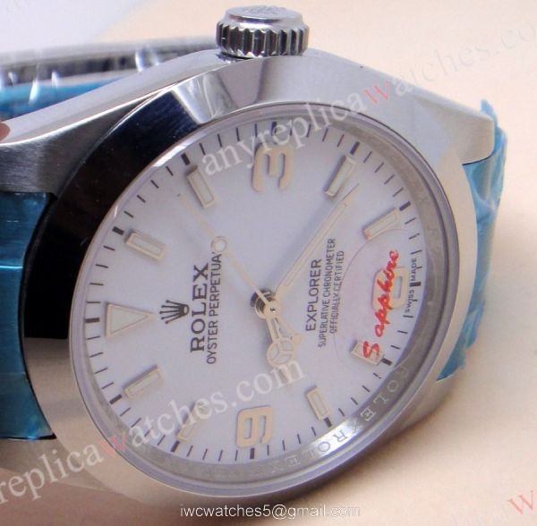 Replica Rolex Explorer White Dial Stainless Steel Mens Watch Replica Rolex Explorer White Dial Stainless Steel Mens Watch