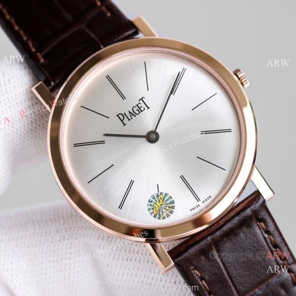AAA Grade Swiss Replica Piaget Altiplano Watch Rose Gold Silver Dial AAA Grade Swiss Replica Piaget Altiplano Watch Rose Gold Silver Dial