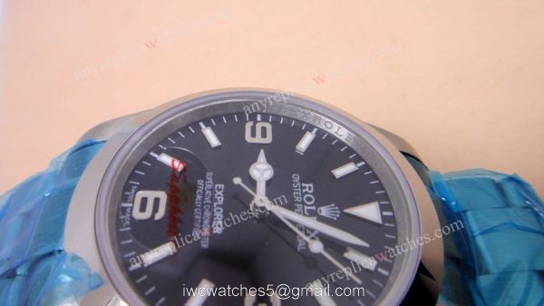 Rolex Explorer Black Face Stainless Steel Mens Replica Watch Rolex Explorer Black Face Stainless Steel Mens Replica Watch