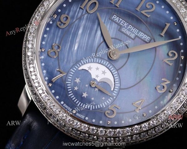 2020 New Patek Philippe Complications 4968r Replica Watch Blue Mother of Pearl Dial 2020 New Patek Philippe Complications 4968r Replica Watch Blue Mother of Pearl Dial