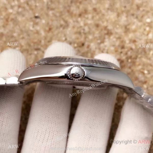 High Quality Rolex Day Date Ice Blue Replica 40MM Watch MingZhu Movement High Quality Rolex Day Date Ice Blue Replica 40MM Watch MingZhu Movement