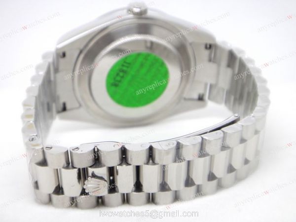 Rolex Day-Date II Presidential Roman Face Watch 41mm Rolex Ice Replica Rolex Day-Date II Presidential Roman Face Watch 41mm Rolex Ice Replica