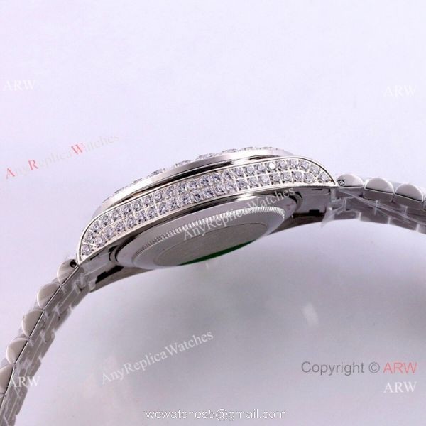 Rolex Day Date Green Dial Ice Watch Rolex Diamond Bezel Replica Watch Rolex Day Date Green Dial Ice Watch Rolex Diamond Bezel Replica Watch
