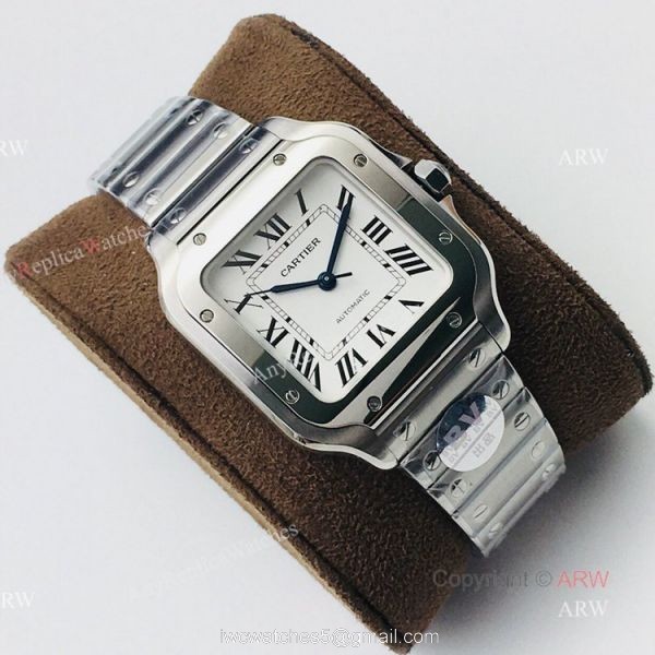 1:1 BV Factory Cartier Santos Cartier Watch Copy QuickSwitch Band 1:1 BV Factory Cartier Santos Cartier Watch Copy QuickSwitch Band