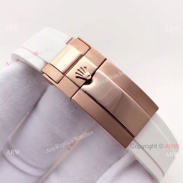 Swiss ETA2836 Yachtmaster Rose Gold Watch Rolex Oysterflex Replica Watch Swiss ETA2836 Yachtmaster Rose Gold Watch Rolex Oysterflex Replica Watch