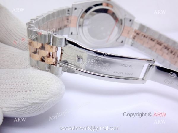 Two Tone Rose Gold Rolex Datejust Jubilee Replica Watch 40mm Two Tone Rose Gold Rolex Datejust Jubilee Replica Watch 40mm