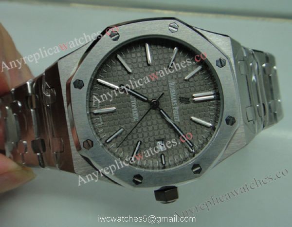 Stainless Steel Grey Dial 41mm Royal Oak Replica Audemars Piguet Watches For Sale Stainless Steel Grey Dial 41mm Royal Oak Replica Audemars Piguet Watches For Sale
