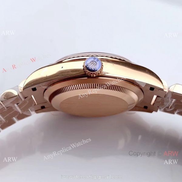 Swiss Replica Rolex Day date Rose Gold President EW Factory 3255 Watch 36mm Swiss Replica Rolex Day date Rose Gold President EW Factory 3255 Watch 36mm