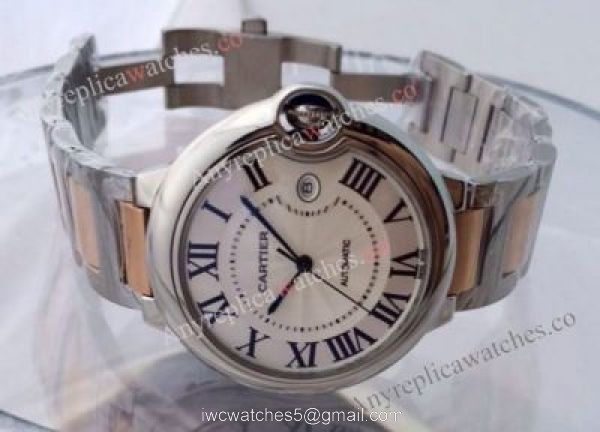 40mm CARTIER Ballon Bleu Replica Watch 2-Tone Rose Gold 40mm CARTIER Ballon Bleu Replica Watch 2-Tone Rose Gold
