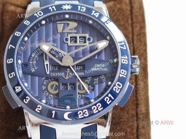 Replica Ulysse Nardin El Toro Black Toro Blue Dial Watch Swiss Grade Replica Ulysse Nardin El Toro Black Toro Blue Dial Watch Swiss Grade