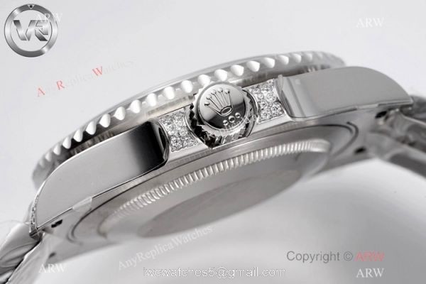 Best 1:1 Replica VR MAX Rolex GMT-Master II Black Sapphire Watch Diamond Band Best 1:1 Replica VR MAX Rolex GMT-Master II Black Sapphire Watch Diamond Band