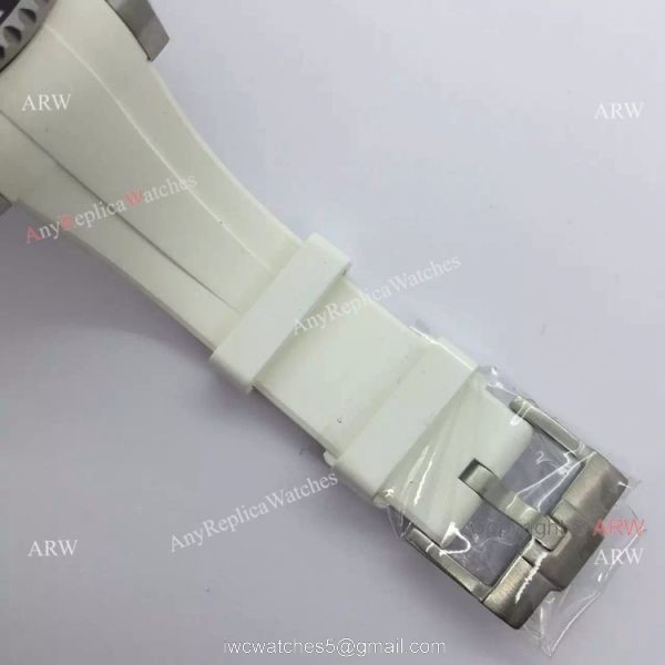 NEW Upgraded Rolex Deepsea 44mm Replica Watch White Rubber Strap NEW Upgraded Rolex Deepsea 44mm Replica Watch White Rubber Strap