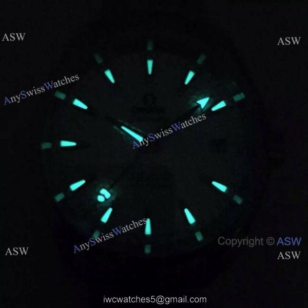 Swiss ETA 8800 Omega Seamaster Superluminova Stainless Steel Watch 41.5mm Swiss ETA 8800 Omega Seamaster Superluminova Stainless Steel Watch 41.5mm