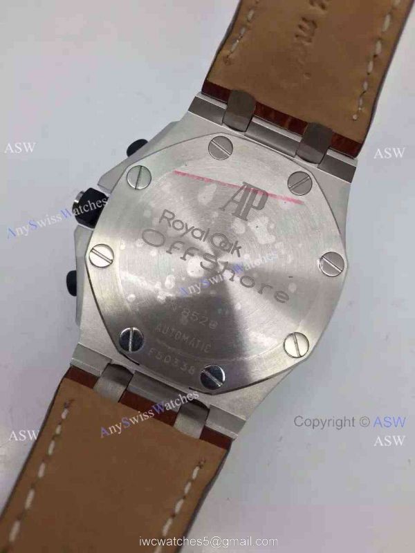 Replica Swiss Audemars Piguet Watch Diamond case Brown Leather Watch Band Replica Swiss Audemars Piguet Watch Diamond case Brown Leather Watch Band