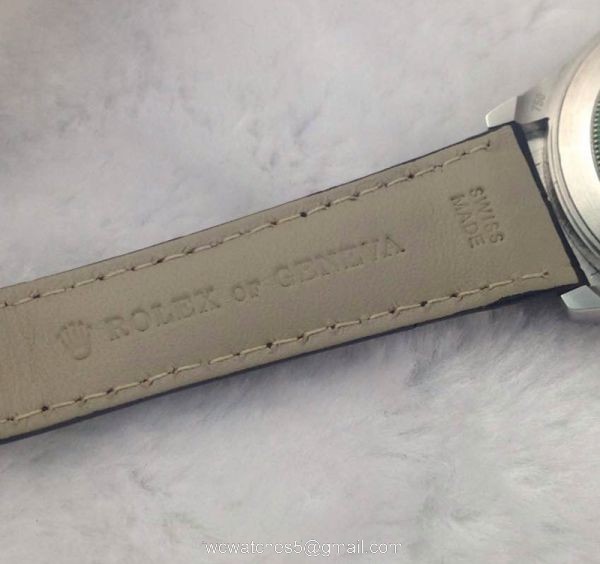 AAA Grade Copy Rolex Daytona Valjoux 7750 watch: SS Black Leather Strap watch AAA Grade Copy Rolex Daytona Valjoux 7750 watch: SS Black Leather Strap watch