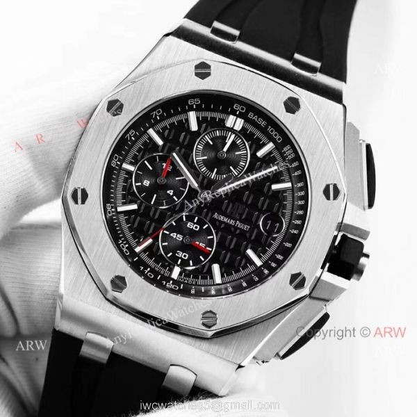 Royal Oak Offshore Audemars Piguet Knock off Watch Rubber Strap Black Dial Royal Oak Offshore Audemars Piguet Knock off Watch Rubber Strap Black Dial
