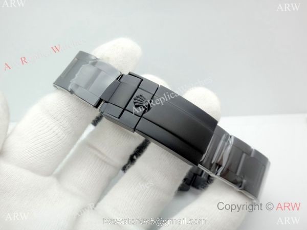 Newest Replica Rolex Daytona Automatic Watch w/ All Black Case Newest Replica Rolex Daytona Automatic Watch w/ All Black Case