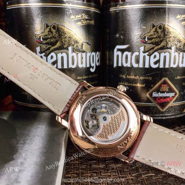 Fake Blancpain Moonphase Perpetual Calendar Rose Gold Watch 40mm Fake Blancpain Moonphase Perpetual Calendar Rose Gold Watch 40mm