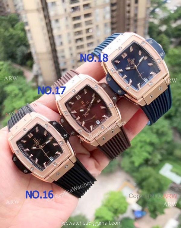 Copy Hublot Spirit of Big Bang Diamond Watches Rose Gold Lady Size Copy Hublot Spirit of Big Bang Diamond Watches Rose Gold Lady Size