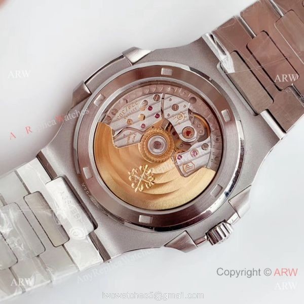 (GR) Swiss Grade Replica Patek Philippe Nautilus Cal 324 Watch Stainless Steel Gray Dial (GR) Swiss Grade Replica Patek Philippe Nautilus Cal 324 Watch Stainless Steel Gray Dial