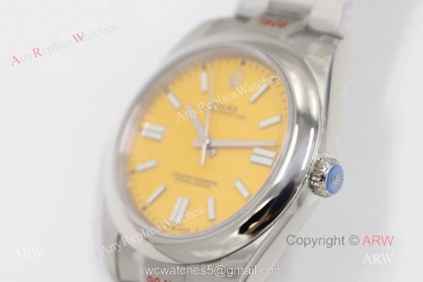 (EW) Mens Rolex Oyster Perpetual 41 Replica Watches With Rolex Yellow Face (EW) Mens Rolex Oyster Perpetual 41 Replica Watches With Rolex Yellow Face